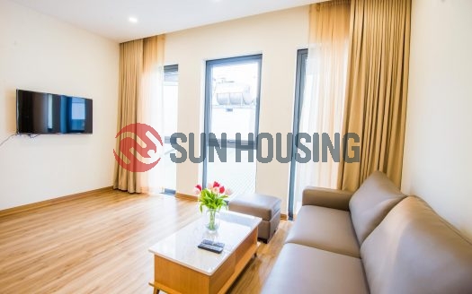 Simple and cozy one-bedroom apartment for rent in Kim Ma street