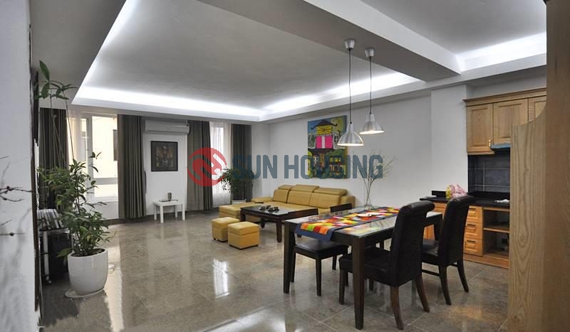 A spacious and affordable 2 bedrooms apartment for rent in Lang Ha