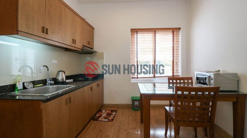 Linh Lang 1 bedroom apartment for rent. 55 sqm. Bright and clean.