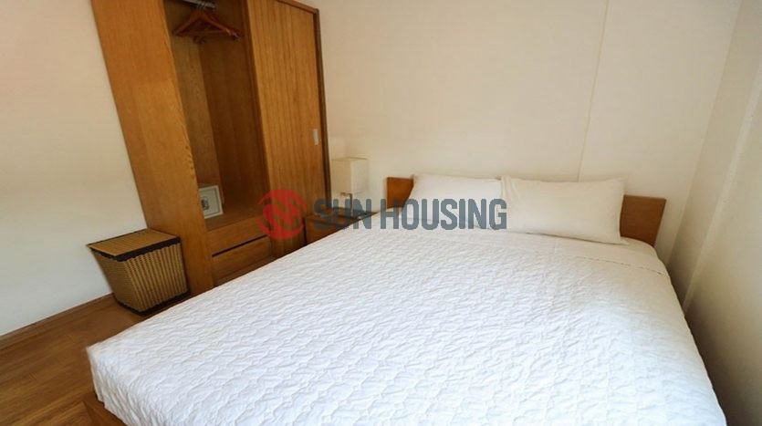 Modern and stylish one-bedroom apartment near the Pham Huy Thong lake for rent.