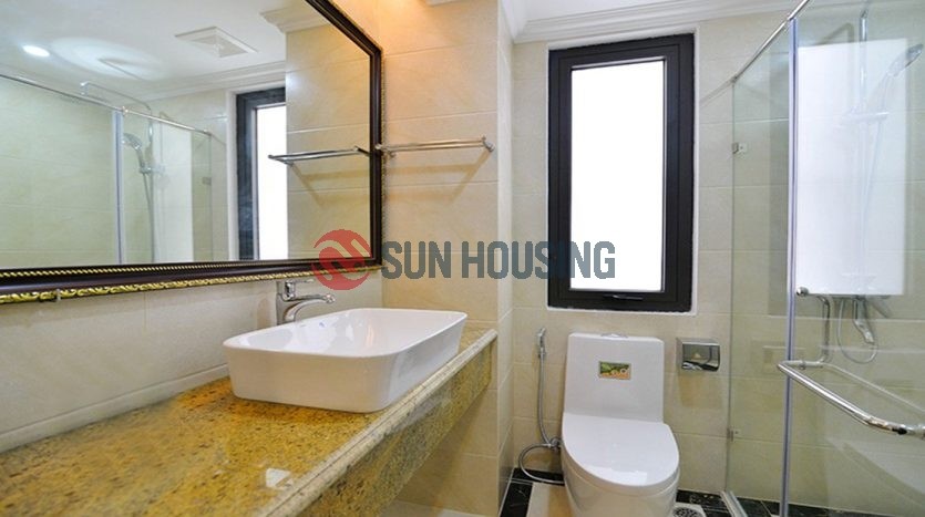 Serviced 2 bedroom apartment for rent in center of Hanoi, 80 sqm. $1500.