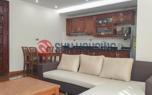 Linh Lang 1 bedroom apartment for rent. 70 sqm. Good price $500!