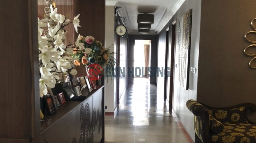 Luxury apartment with large size 267 sqm in L1 tower, Ciputra for lease.