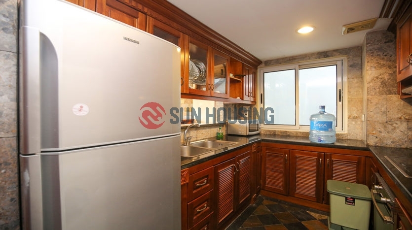 2 bedroom, nice view service apartment in Tay Ho street for rent.