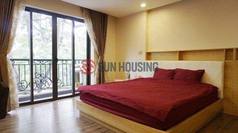 Main road 1 bedroom apartment for rent in Ba Dinh center | Good location