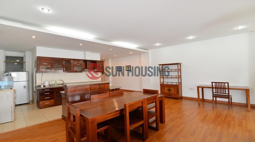 Lake view 3 bedroom apartment for rent in Truc Bach, Ba Dinh