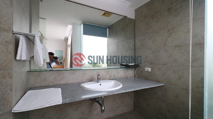 Duplex apartment for rent in Nguyen Truong To street.