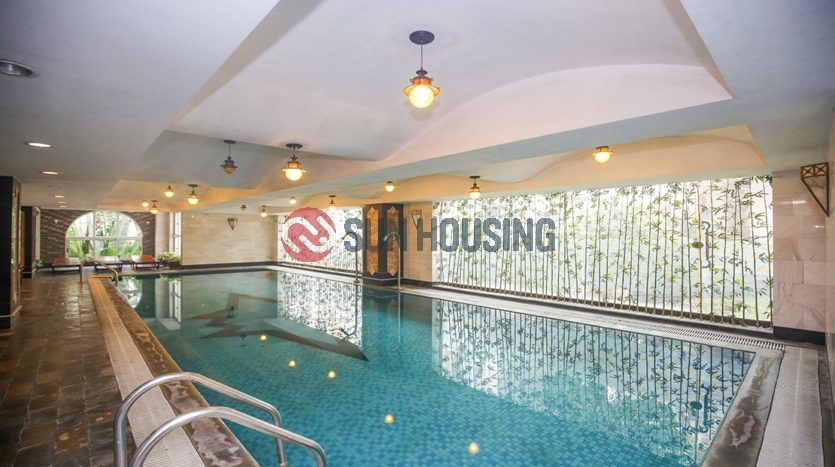 Nice views and modern style 02 bedrooms apartment in Tay Ho street for rent.