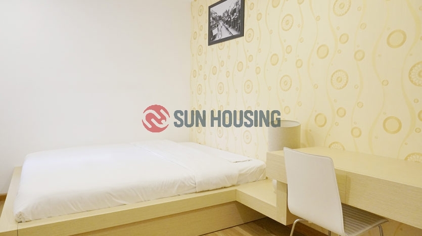 Stylish and nice view 2 bedrooms apartment in Phu Dong Thien Vuong street for rent located on a high floor.