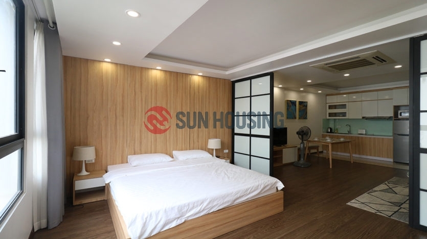 Luxury apartment in Trieu Viet Vuong street, 1 bedroom with nice view for rent.