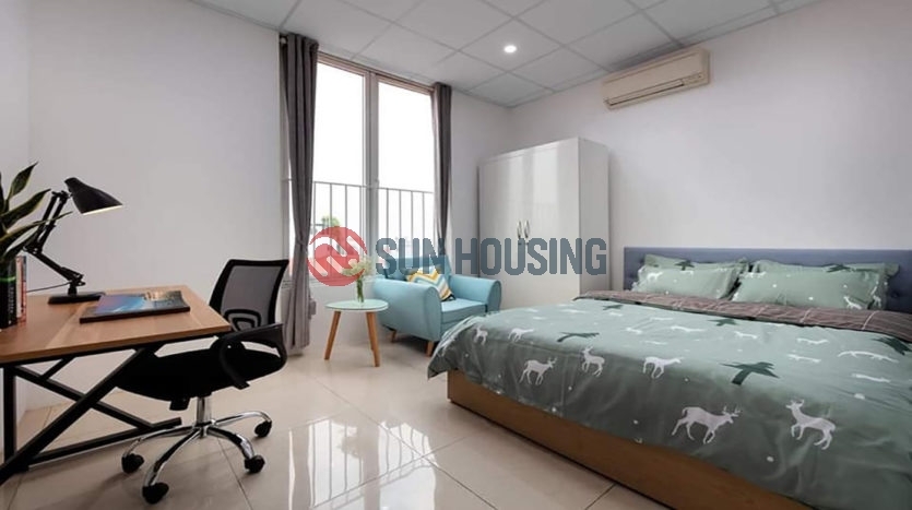 Beautiful city view and modern style 03 bedrooms apartment in Au Co street, Tay Ho street for lease.