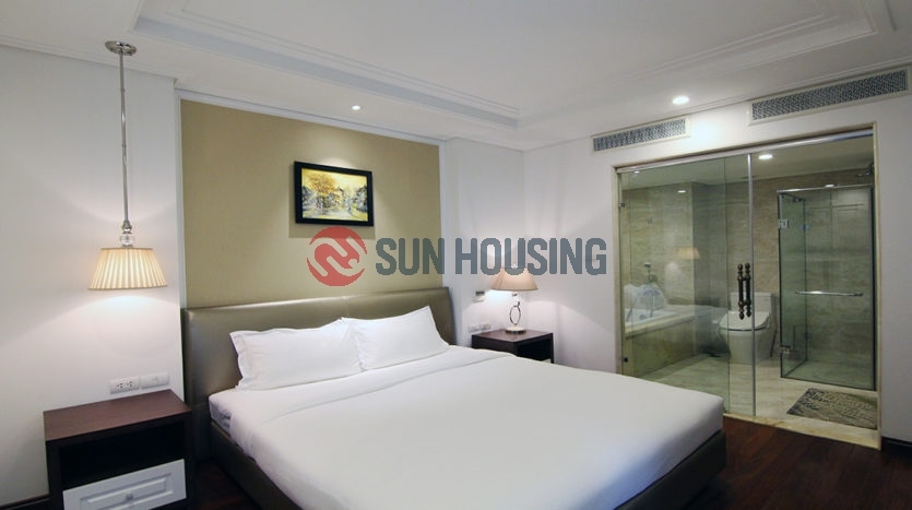 Top class 1 bedroom apartment for rent in Hanoi Center, near Vincom Ba Trieu