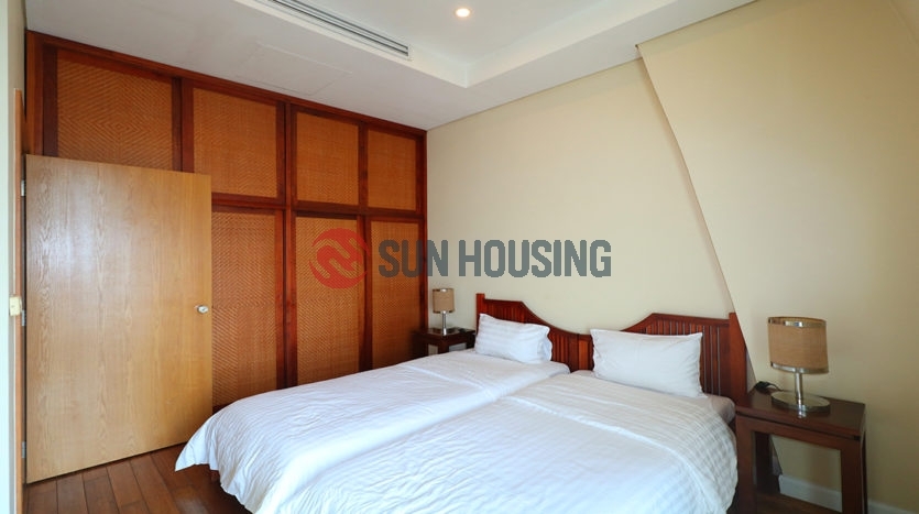 Nice apartment Pacific Hanoi has the living area of 190 sqm and the rental price of $2600
