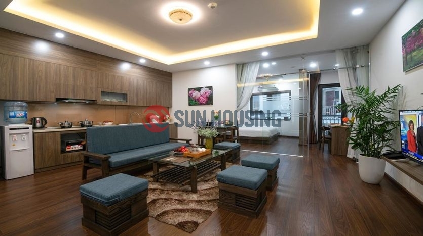 1 bedroom apartment for rent long term in Bao Hung Apartment Dich Vong Cau Giay
