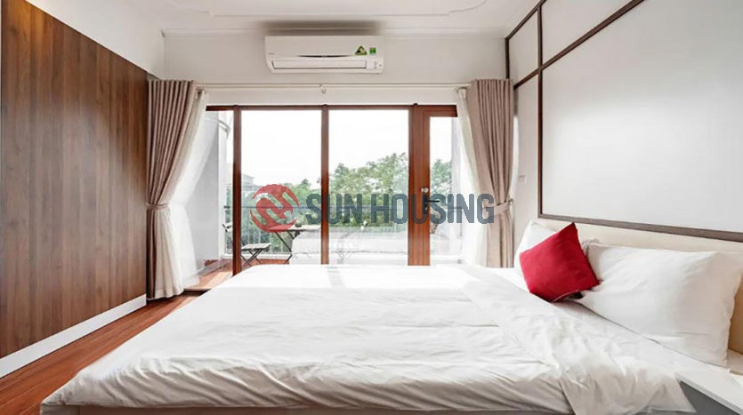 Full of natural light Tay Ho 2 bedroom apartment in To Ngoc Van for rent