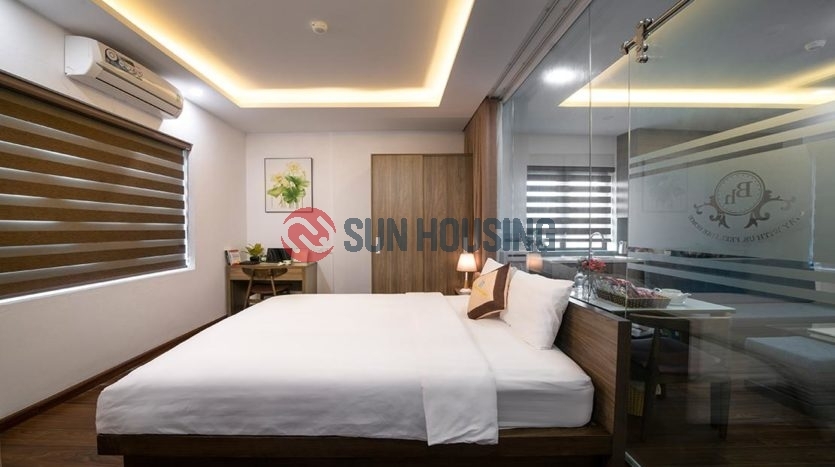1 bedroom apartment for rent long term in Bao Hung Apartment Dich Vong Cau Giay
