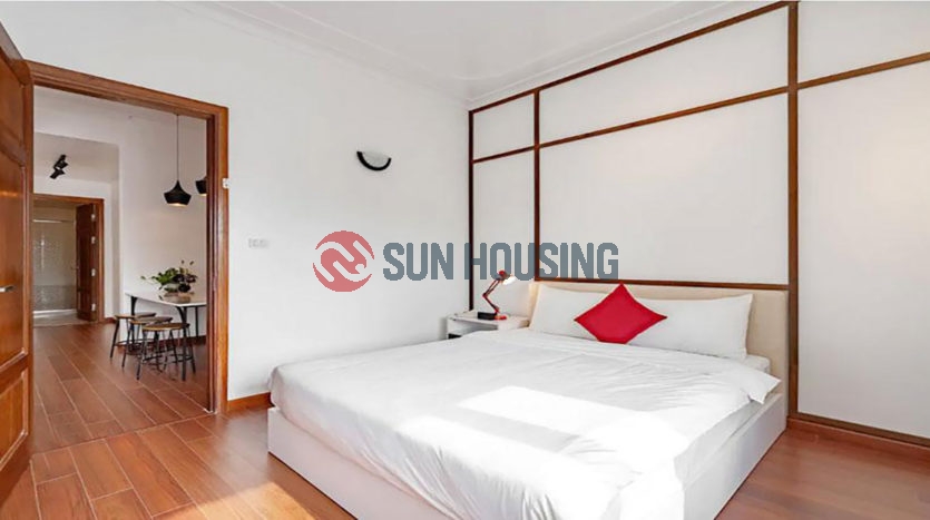 Full of natural light Tay Ho 2 bedroom apartment in To Ngoc Van for rent