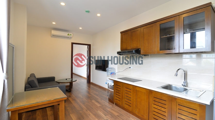 Affordable price nice view 1 bedroom apartment for rent in Le Van Huu street, on the high floor.