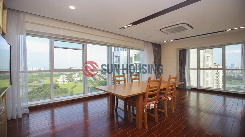 Big size, golf course view 4 bedrooms apartment in L2 Tower, 267 sqm