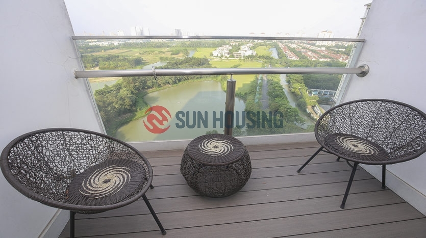 Golf course view apartment for rent in L Ciputra Hanoi