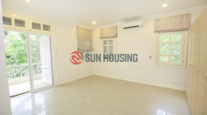 The empty villa for lease in Ciputra Hanoi has a good price