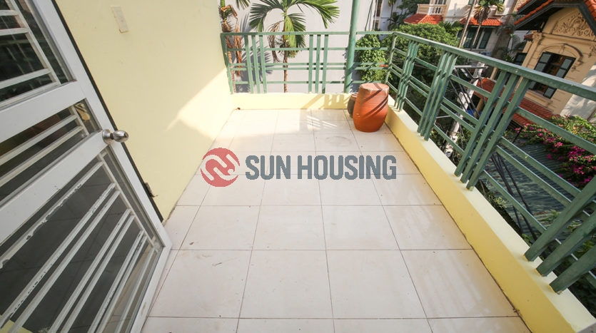 A good size front yard 4 bedroom house for rent in To Ngoc Van