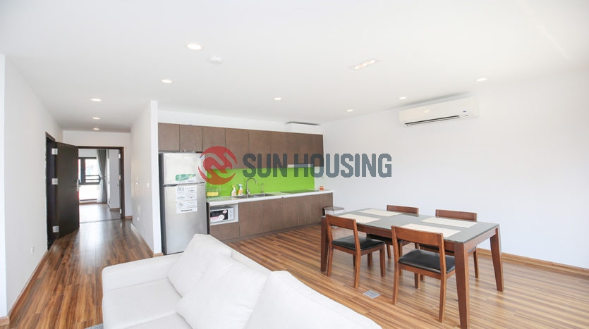 Main road To Ngoc Van 2 bedroom apartment for rent, brightly with natural light