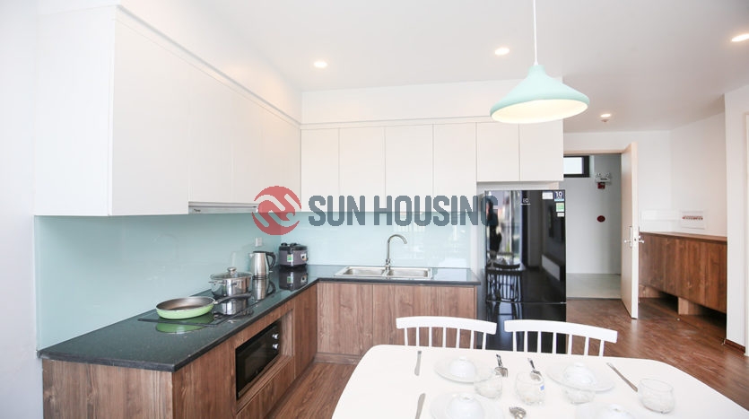 Recently finished 2 bedroom apartment in Trinh Cong Son for rent with good price