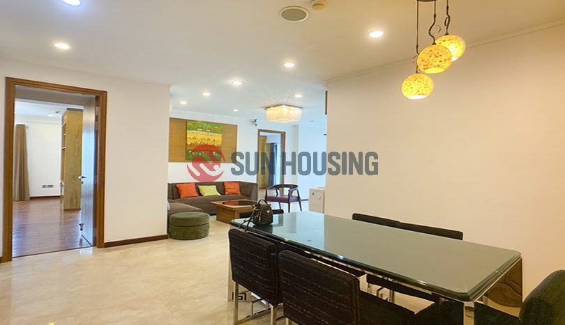 New and modern 3 bedrooms apartment in L building Ciputra for rent