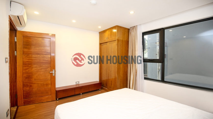 New, cozy and quiet 100 sqm, 2 bedrooms apartment in Tay Ho street for lease