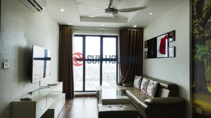 This apartment is located on a high floor of Goldmark City