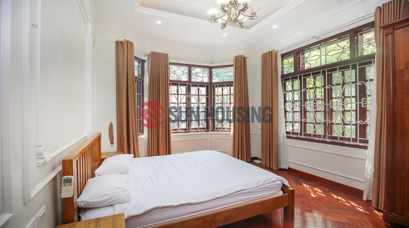 Unique house modern style and furnished 6 bedrooms for rent in Tay Ho street