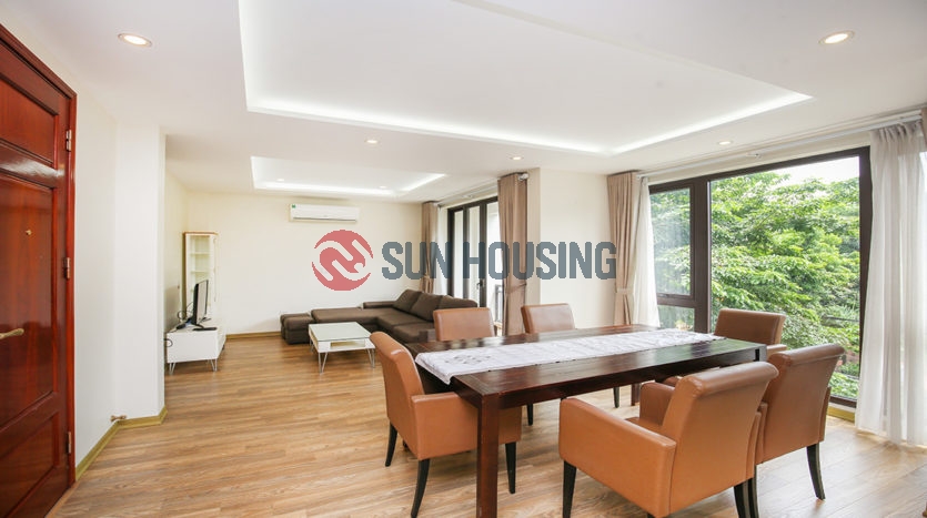 Center location 3 bedroom apartment for rent in To Ngoc Van, 50m to Westlake.