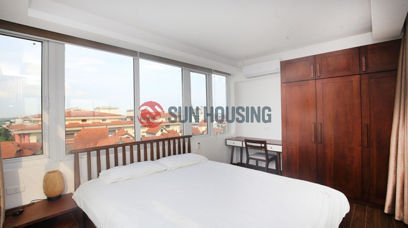 High floor Tay Ho 1 bedroom apartment, open view, many natural lights