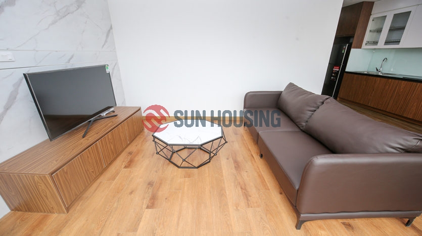 Bright living room apartment with 1 bedroom in Trinh Cong Son Street.