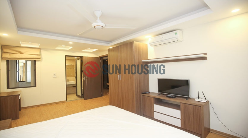 A nice apartment is located at To Ngoc Van, Tay Ho for rent.