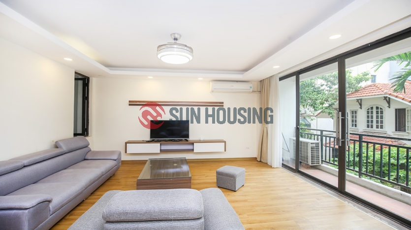 A nice apartment is located at To Ngoc Van, Tay Ho for rent.