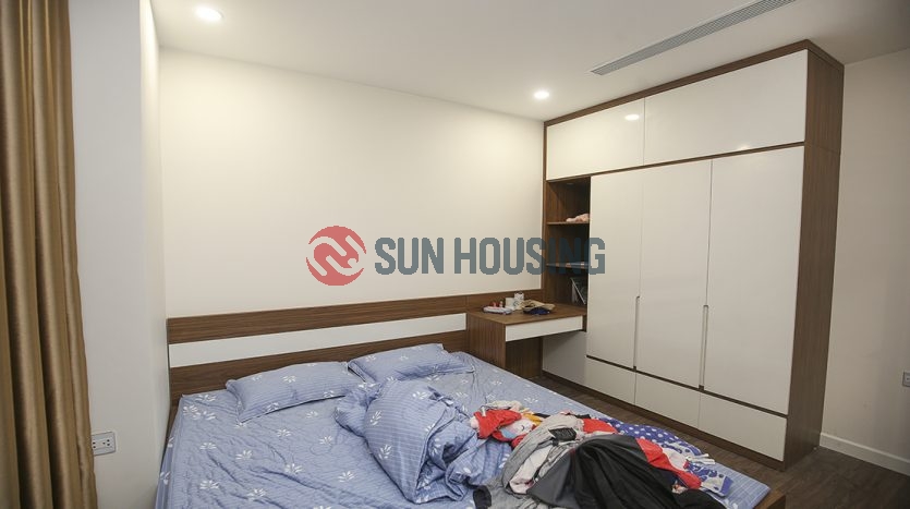 The modern apartment is for rent at S4 Tower, Sunshine city, Ciputra compound, Hanoi.
