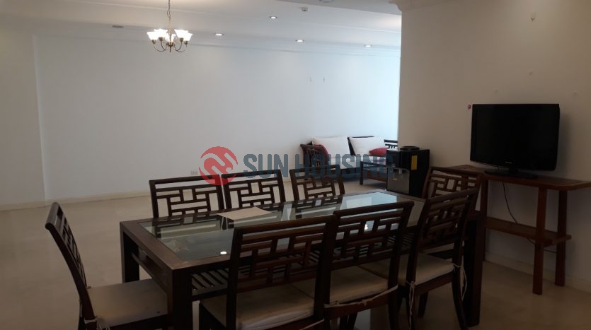 This larger apartment in P2 building Ciputra Ha Noi for lease