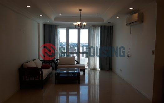 This larger apartment in P2 building Ciputra Ha Noi for lease